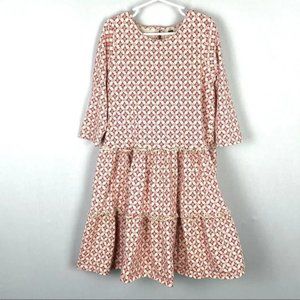 Tea Collection Printed Tiered Dress